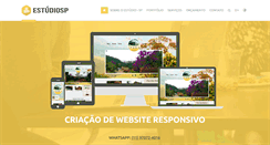 Desktop Screenshot of estudiosp.com.br